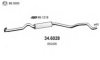 OPEL 852406 Middle Silencer